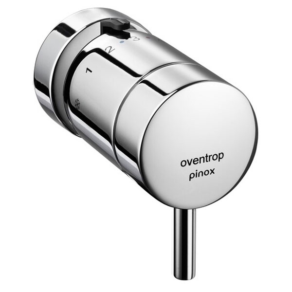 Oventrop Design Thermostat pinox D chrom, Klemmanschluss