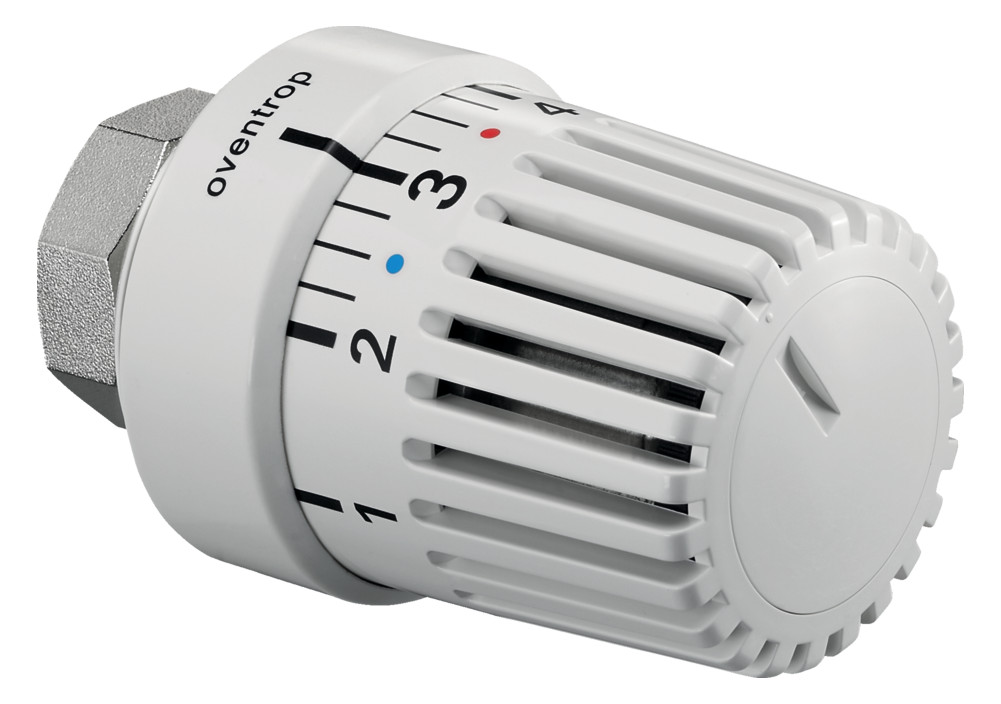 Oventrop Thermostat-Kopf UNI LH 7-28Gr. C mit Flüssig-Fühler, weiß