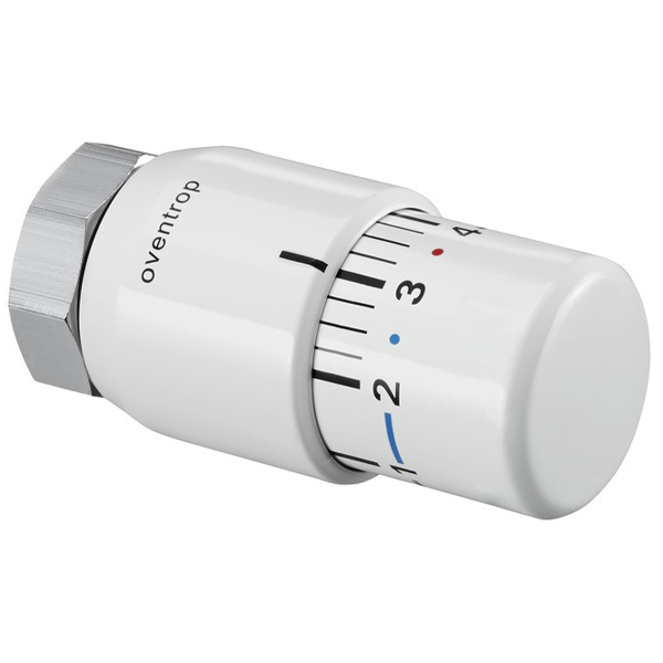 Oventrop Thermostat Uni SH weiß 7-28 °C, mit Flüssig-Fühler, mit Nullstellung