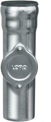 LORO-X Reinigungsrohr 00550. DN 70 mit runder Reinigungsöffnung