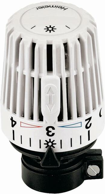 Heimeier Thermostatkopf K, mit Klemmanschluss, für Danfoss RAVL