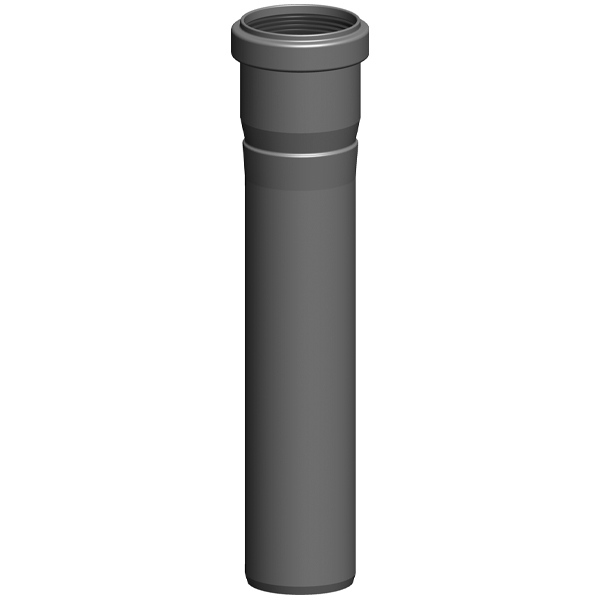 ATEC PolyTop Rohr, kürzbar, 500 mm x DN 80