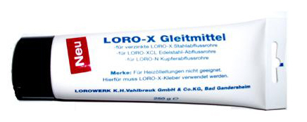LORO-X Gleitmittel (Lubricant) 250g Tube