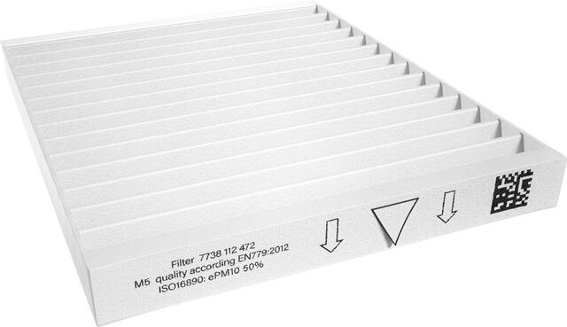 BOSCH Zubehör Wohnungslüftung FSM5/F7 Luftfilter-Set für Vent 4000 CC, 2 Stk.