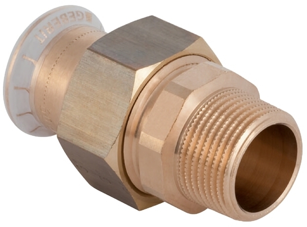 Geberit Mapress Rotguss Übergangsverschraubung Durchmesser: 15mm - 3/4" AG # 65541
