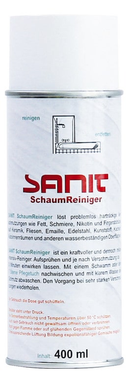 SANIT Schaum-Reiniger 400ml je Dose, 3169