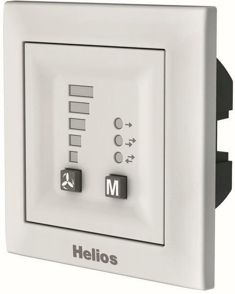 Helios Bedienelement KWL 45 BEU 5-Stufen, 3-Betriebsarten, m. LED