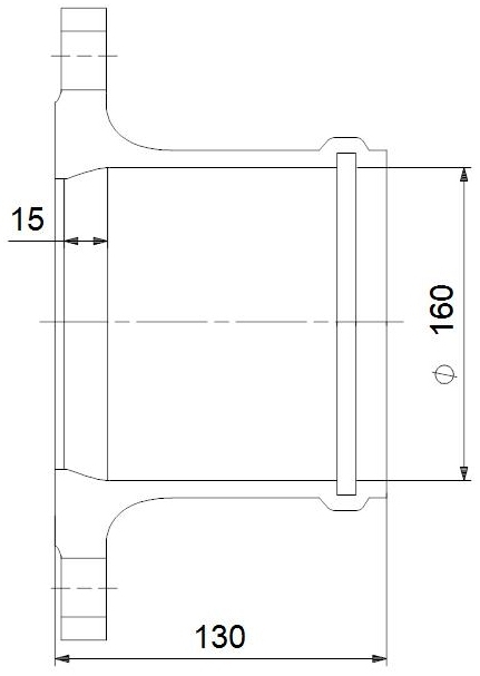 GRUNDFOS Zubehör für Hebeanlagen Montageset DN65 4 Schrauben M16x65