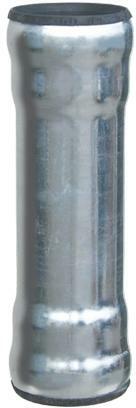 LORO-X Rohr 00130. DN 40x500mm mit 2 Muffen