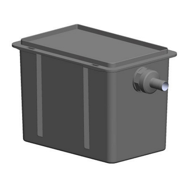 ATEC PolyTop Kondensatbox für Gas-Brennwert, inklusive Füllung