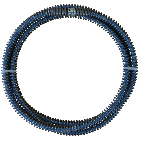 AHT Rohrreinigungsspirale 16mmx2300mm m. blauer Kunststoffseele