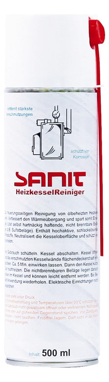 SANIT Kesselreiniger für Öl Sprayfl. 500ml 3193