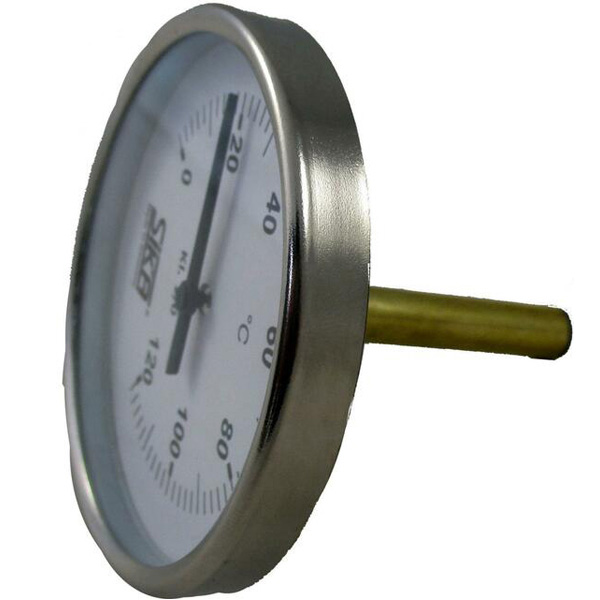 WOLF Thermometer Bimetall NG80 L=63mm für FWS, LS, PG19, 2745000