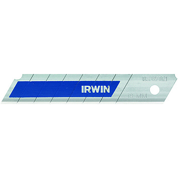 Irwin Abbrechklinge Bi-Metall, 18mm hoch, 8 Stück im Spender