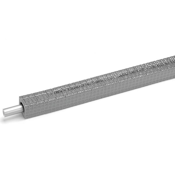 Rehau Rautitan Universalrohr flex, rechteckig vorgedämmt, im Ring, 16,0 x 2,2 mm, Dämmung 26 mm (VPE=25m)