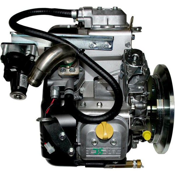 WOLF Gasmotor 2 Zyl., B&S, vormontiert für GTK-4