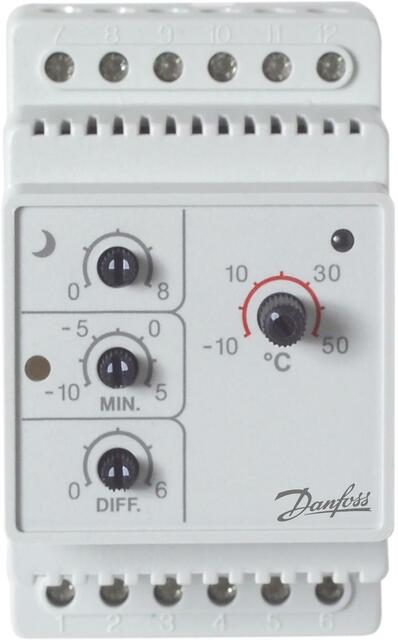 Danfoss Elektr. Thermostat EFET 316, 230 V -10 bis +50 Gr.C, 088L0443