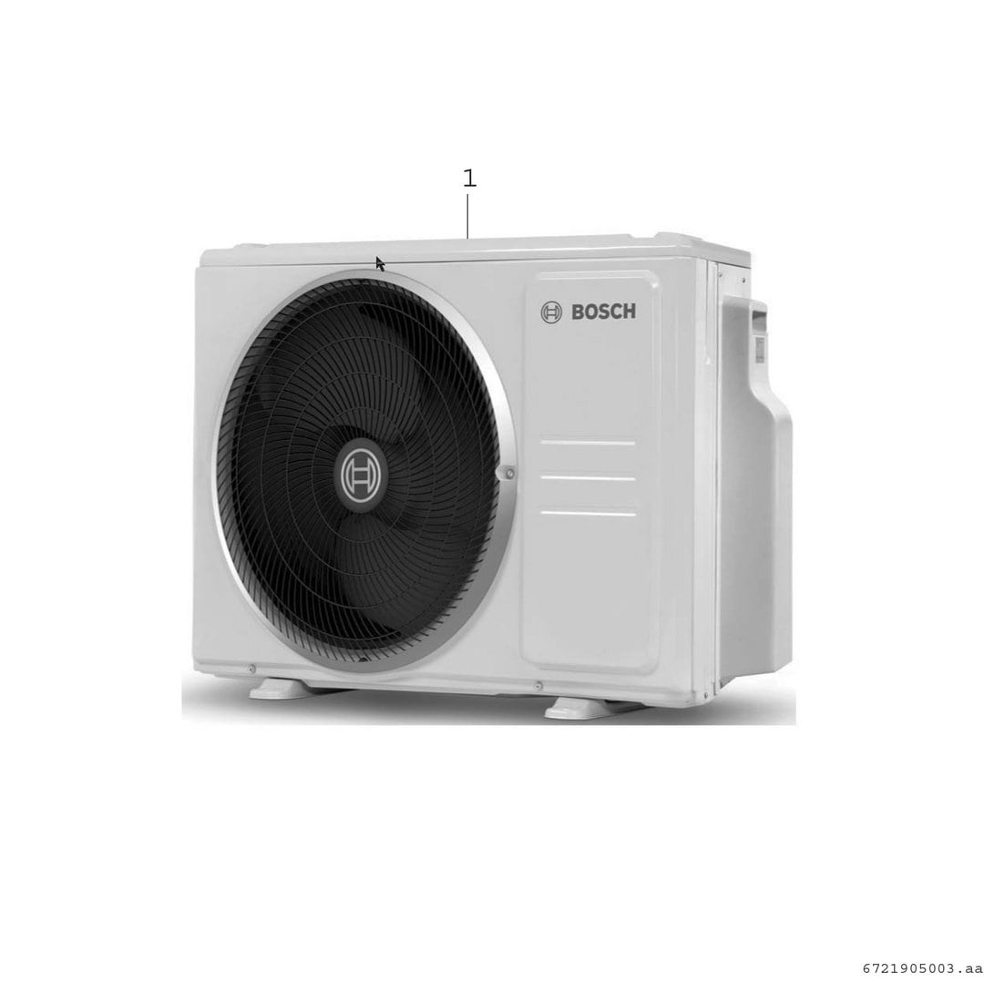 BOSCH Klimagerät CL5000M 105/4 E Multisplit Außeneinheit 10,5kW