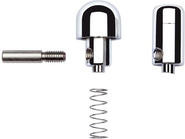 Hansgrohe Knopf Thermostatgriff brushed nickel