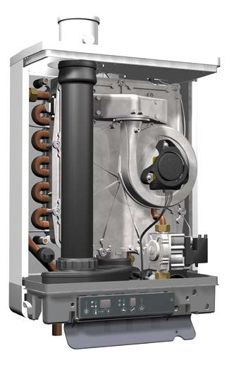 DAIKIN Altherma C Gas W top 28C, 28 kW Gaskessel mit integr. WW-Bereitung