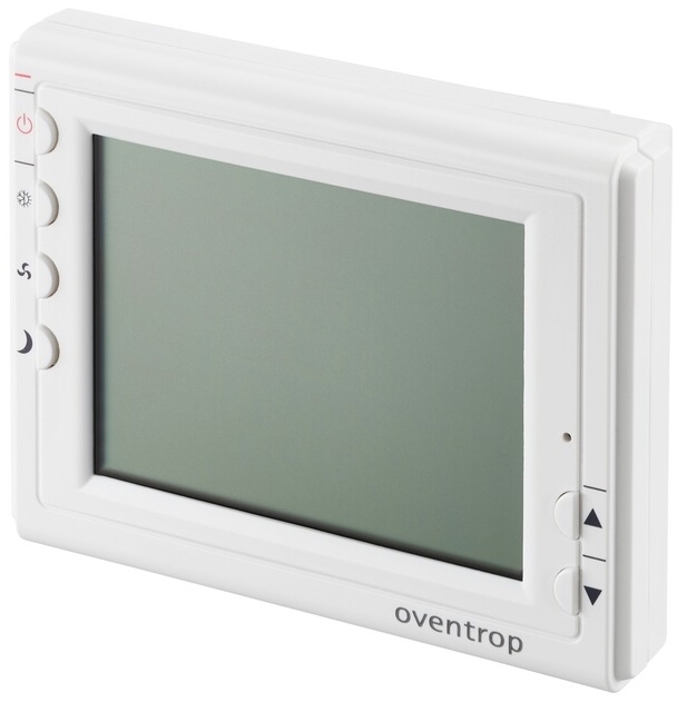 Oventrop Raumthermostat Aufputz Heizen/Kühlen Display, Hz. 2P, Kühl 0-10V