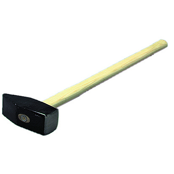 BWG Vorschlaghammer mit Eschenstiel 5000gr. holz- und ringverkeilt