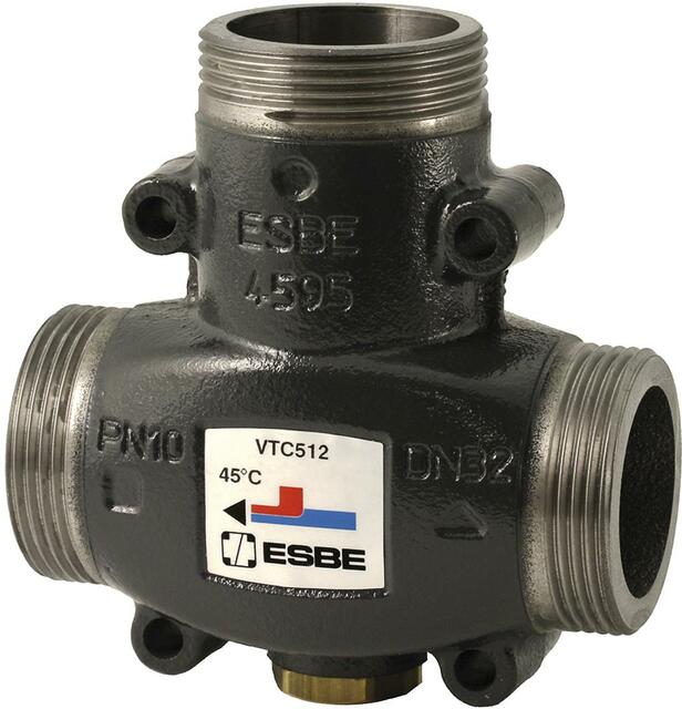 ESBE thermisches Ladeventil Serie VTC512 Öffnungstemp. 70Gr., Kvs 14, 11/2" AG