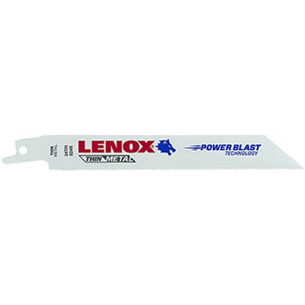 Lenox Säbelsägeblatt 150 x 20 x 0.9mm 4TPI für dickes Holz ohne Nägel 5stk