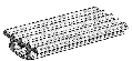 SIKLA Schienengummi L/22, f.Gewindestab M8/M10 101189, (Rolle: 30 M.), je Meter