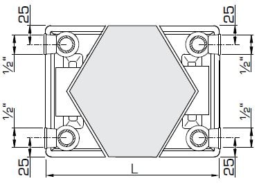 Anschlussmaße Stelrad Compact Planar