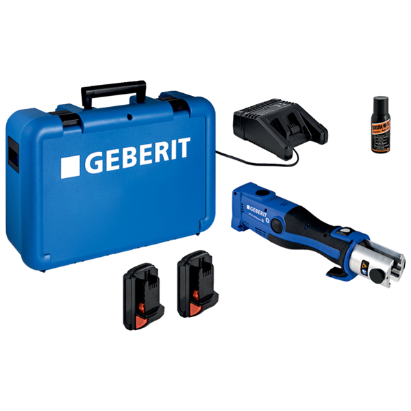 Geberit Pressgerät ACO 203 mit Akku CEE 7/16 im Koffer Kompatibilität 2