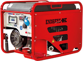 Stromerzeuger Endress Benziner DUPLEX - ESE 406 HG-GT ISO - 230 V