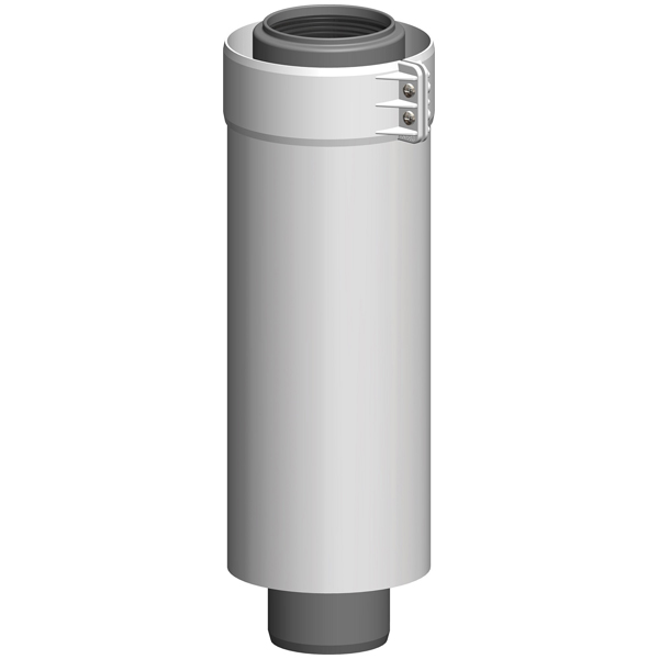 ATEC PolyTwin Rohr, konzentrisch, kürzbar, 500 mm x DN 60/100