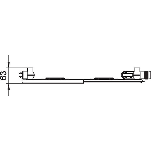 Kermi therm-x2 Plan-Ventilheizkörper Typ 10, BH 305mm, BL 405mm, rechts