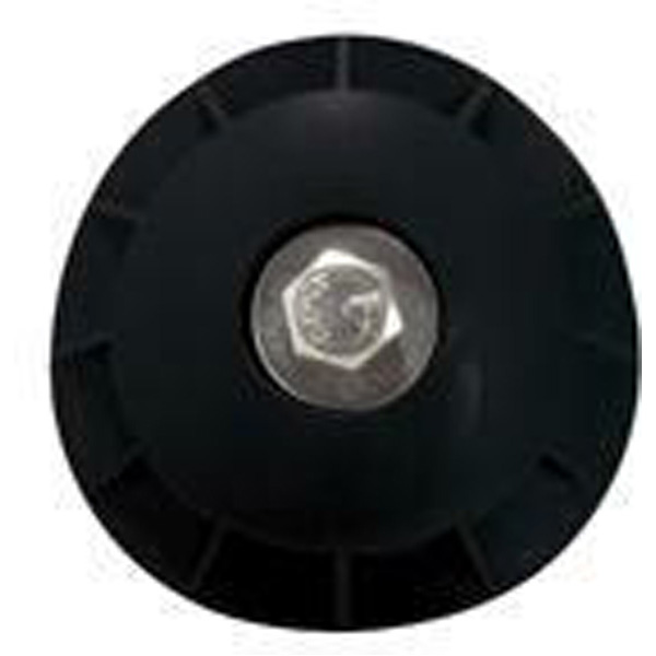 Airfit Rohranbaustopfen DN110 schwarz für Außendurchmesser 100 bis 110mm
