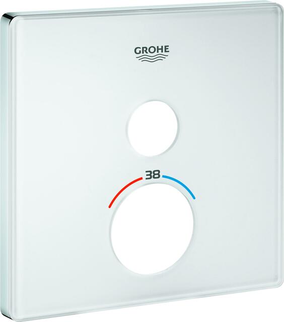 Grohe Rosette SmartControl 49038 eckig moon white