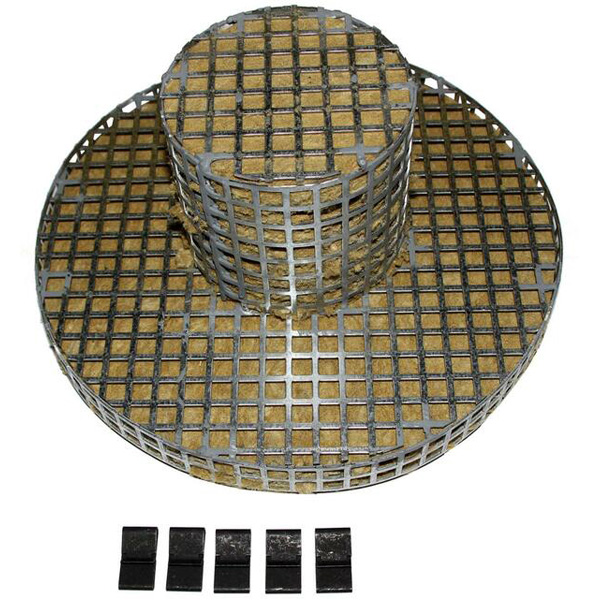 WOLF Abgasschalldämpfer für Stahlheizkessel 17-25kW, 2400325
