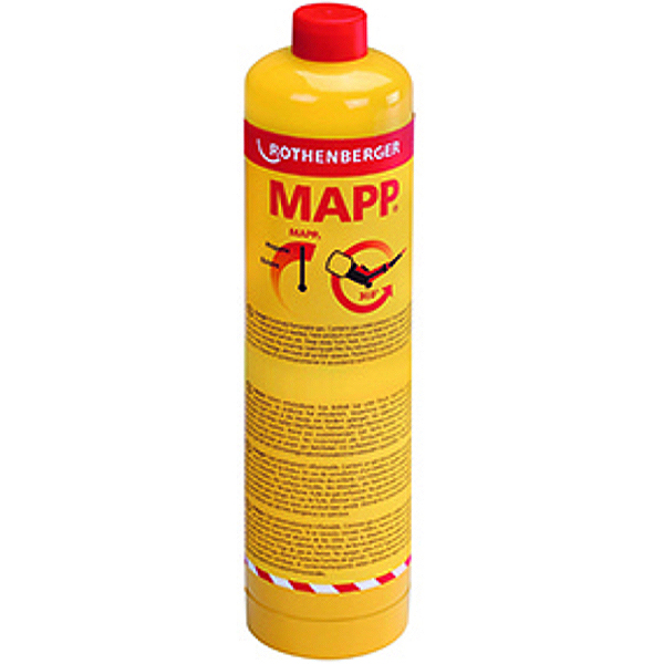 Rothenberger Mapp-Gas Flasche f. Hartlötbrenner Stahlflasche 788ml