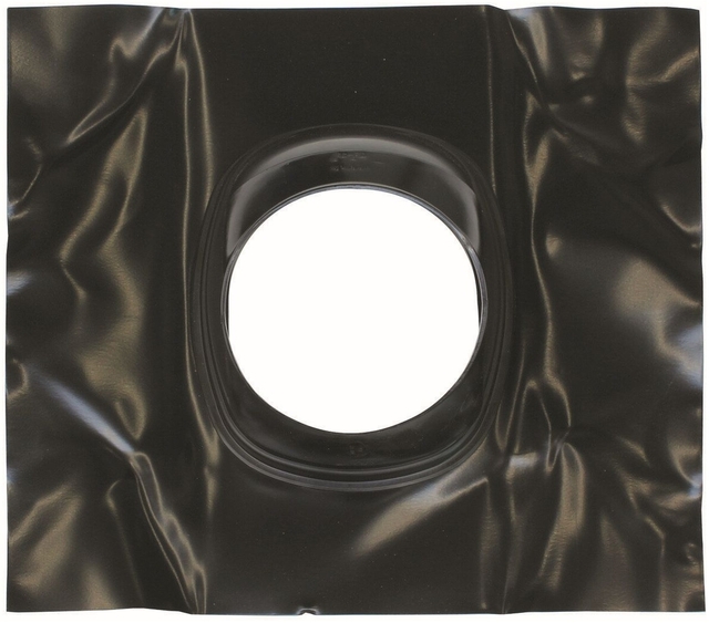 VA Universal- Dachpf (25-50 Gr) flexibel schwarz für Abgassystem DN110mm