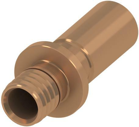 TECEflex Presslötanschluss Cu-Muffe 18mm für 20mm TECEflex-Rohr # 716320