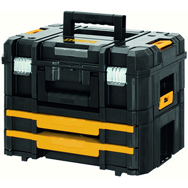 DeWalt Werkzeugbox TSTAK Kombo-Kit mit Box 2 für Elektrowerkz. und Box 4 mit Schubl