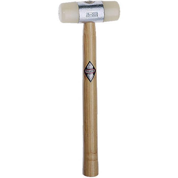 Picard Nylonhammer mit auswechselbaren Nylonköpfen und Eschenstiel, 22 mm (VPE=6Stk)
