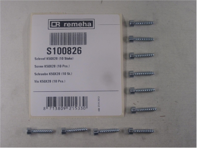 Remeha DR Schraube K50x28 (VPE=10St.) je VPE