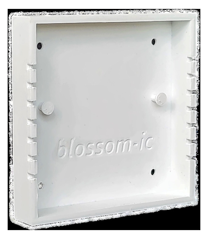blossom-ic Aufputzbox zum Schrauben für Batterieraumthermostate