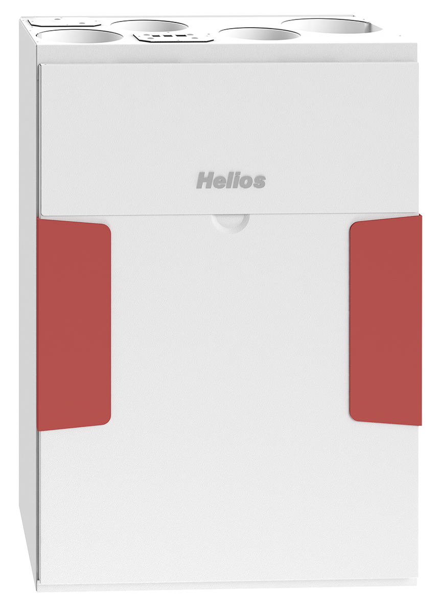 Helios KWL EC 170 W, Lüftungsgerät R/L mit WRG, Auto-Bypass und Web-Server