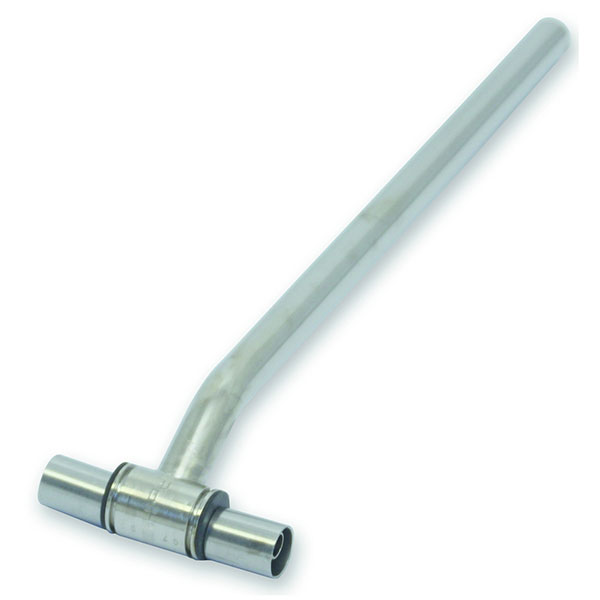 Roth RIS Heizkörper-Anschluss-T-Stück, 14 mm (Cu-Rohr Länge 300 mm)