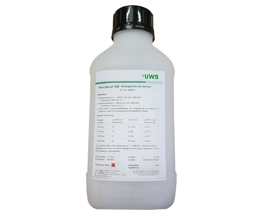 UWS Heat Safe pH 1000 Konditionierung pH
