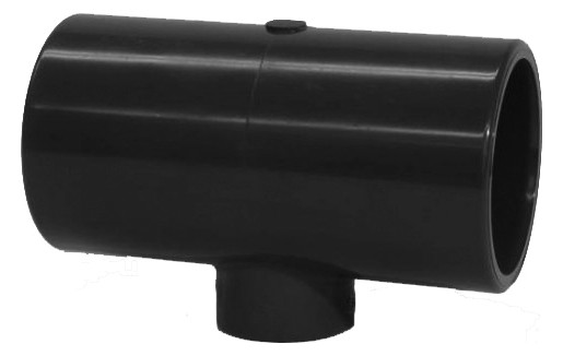 FIP PVC-U T-Stück 90 Grad 63- 25- 63mm PN16 # 72102001063025