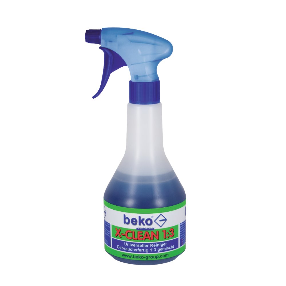 BEKO X-Clean Universal-Reiniger,  gemischt 1:3, Spruehflasche 500 ml