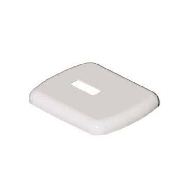 WEMEFA Kunststoffrosette weiß-glänzend für Fuß 701